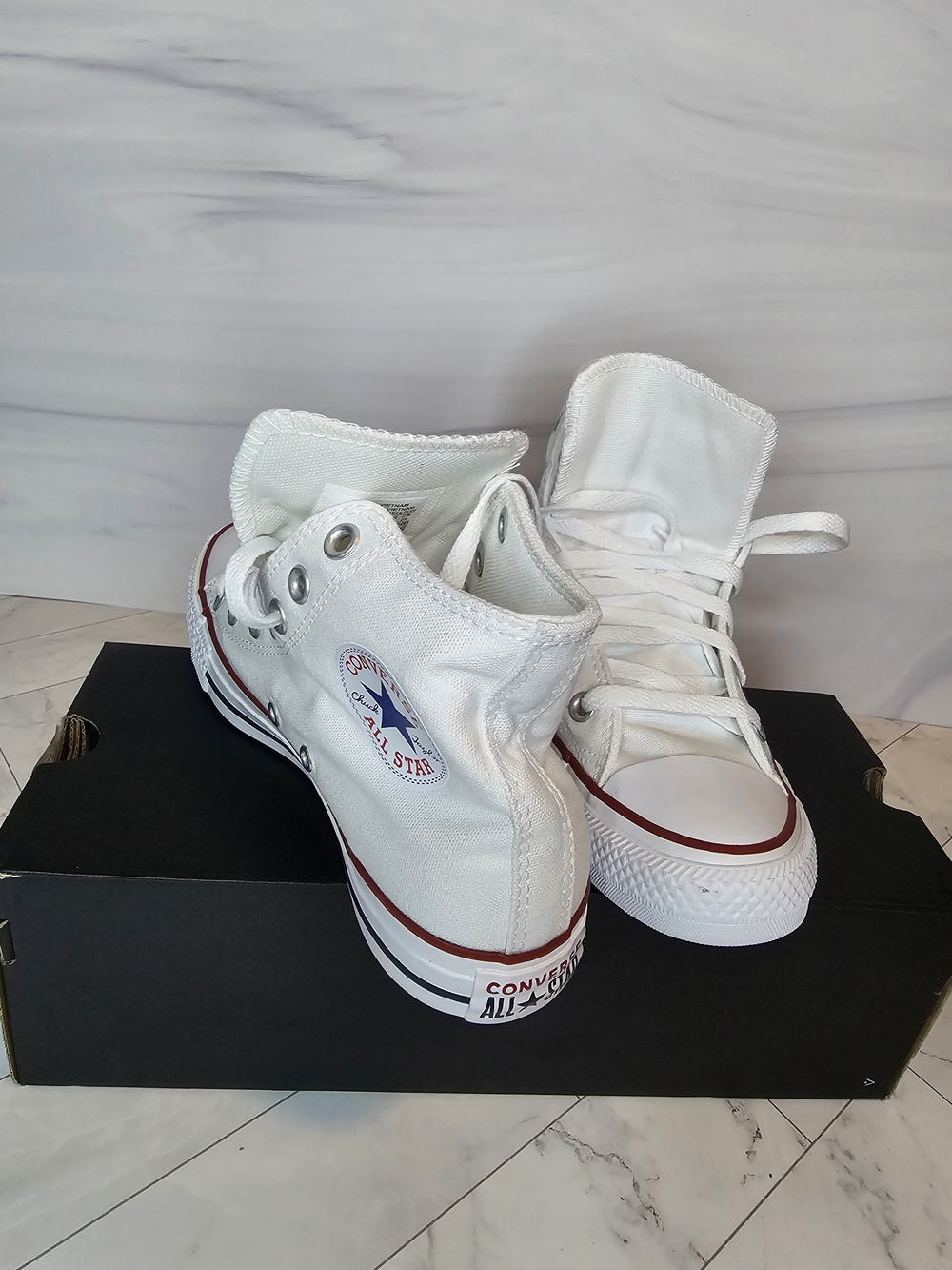 Converse Chuck Taylor All Star High Top Sneakers - White - Picture 9 of 12